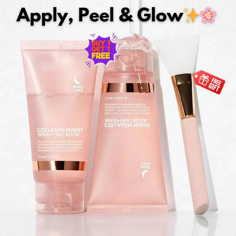 Collagen Night Wrapping Peel Off Mask Pack of 2